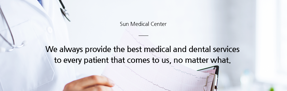 We always provide the best medical and dental services to every patient that comes to us, no matter what.